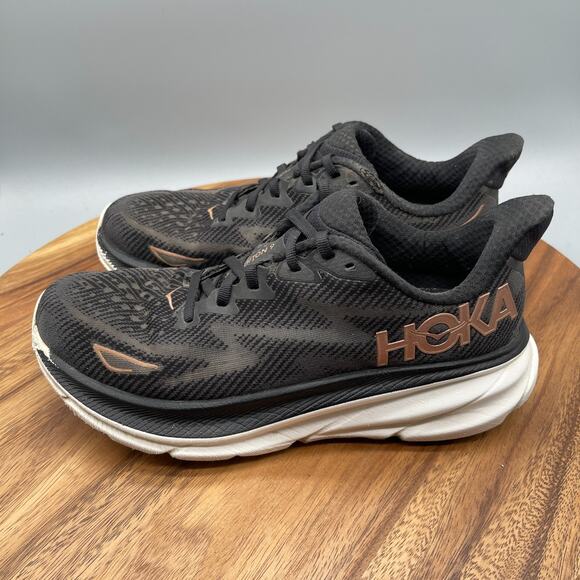 Hoka One One Clifton 9 Shoes Womens Size 8 B Running Walking Comfort Sneakers - Picture 4 of 9